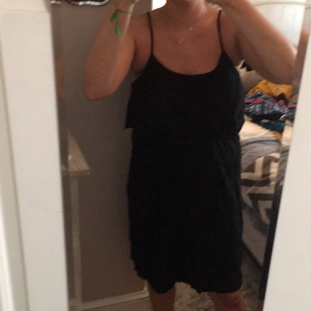 Black michael stars off the shoulder dress